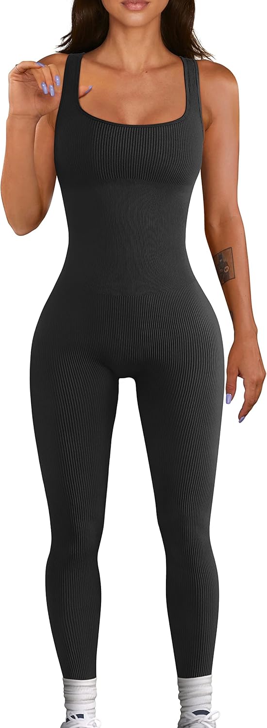 Seamless Unitard — Noir